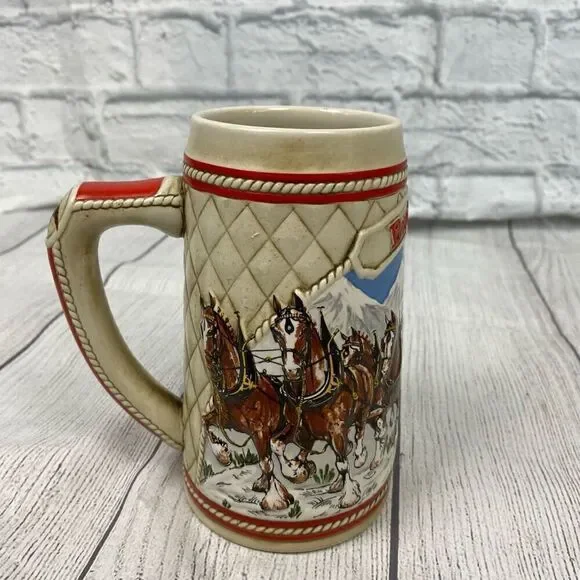 Budweiser A-series limited 1985 edition Stein - Picture 2 of 7